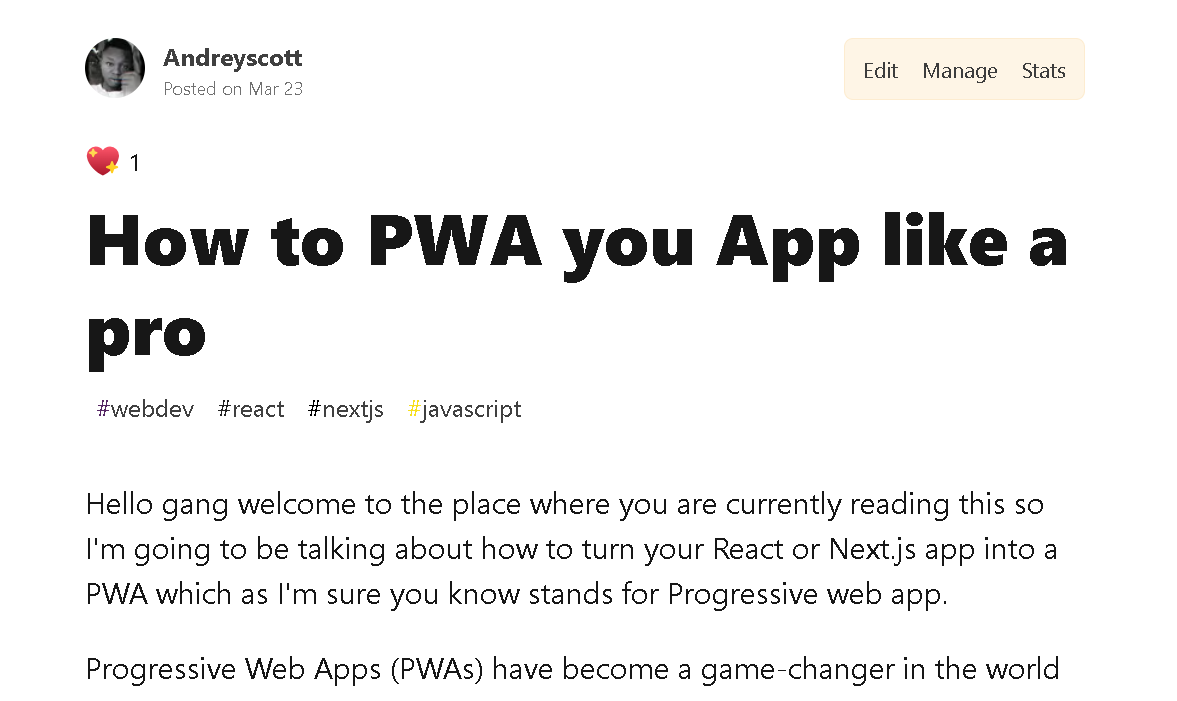 How To PWA your NextJS app like a Pro